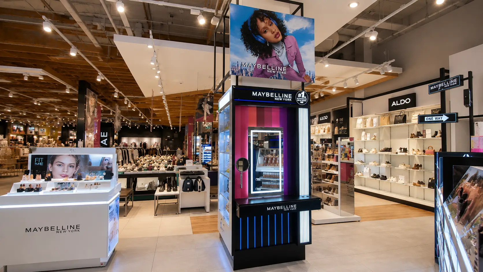 Mobiliario Maybelline