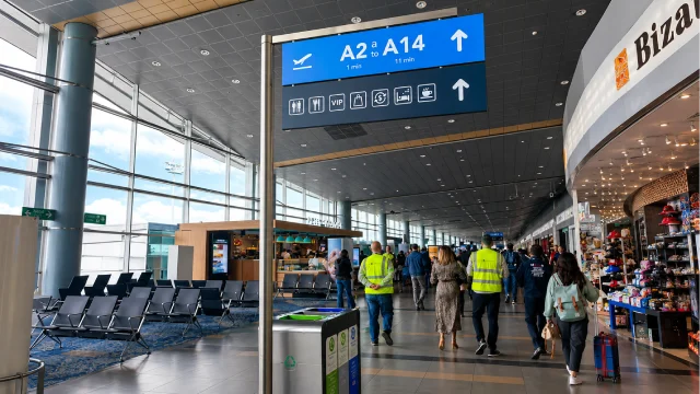 Señalética Aeropuerto de Bogotá
